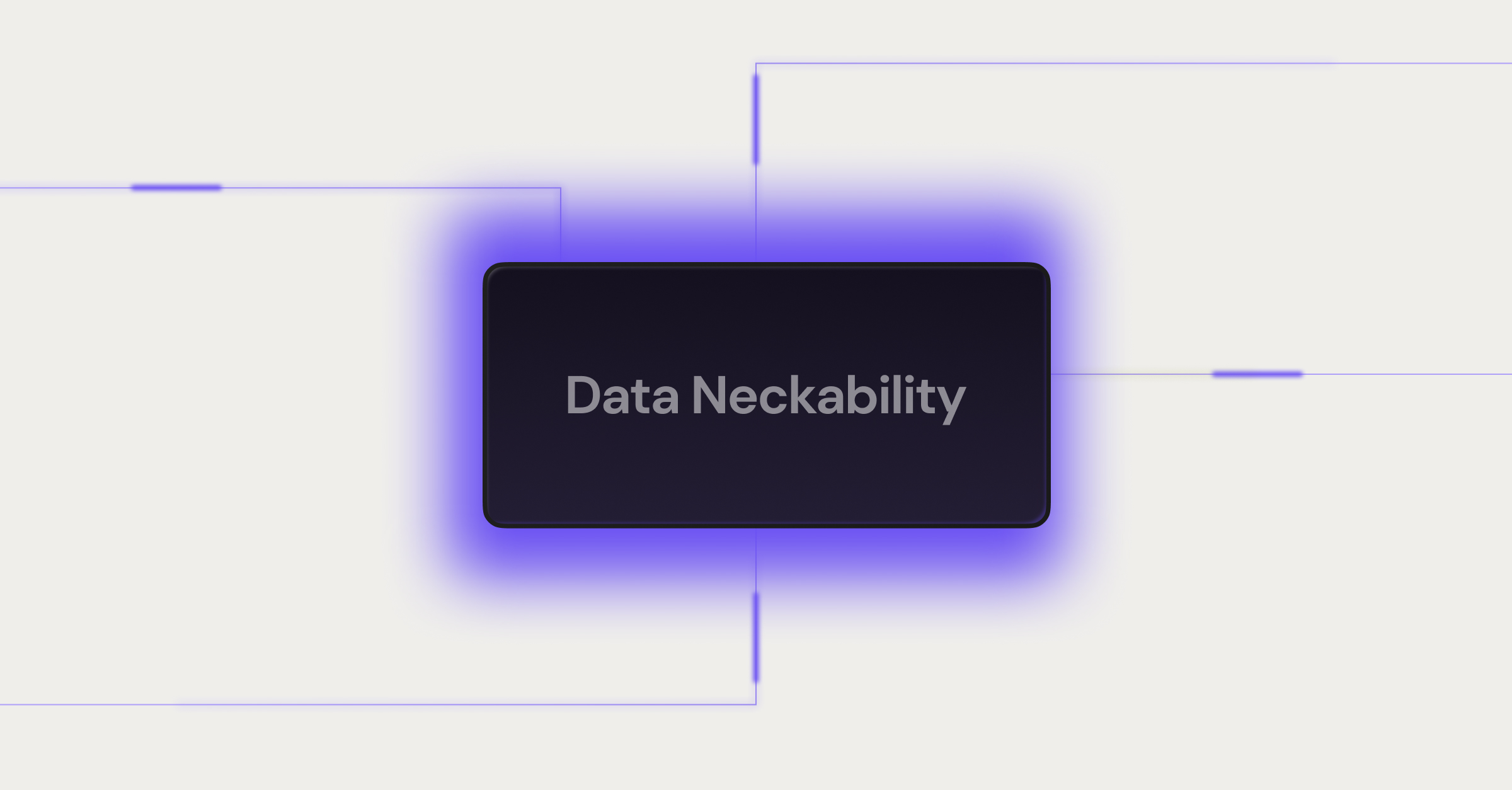 Data Neckability illustration